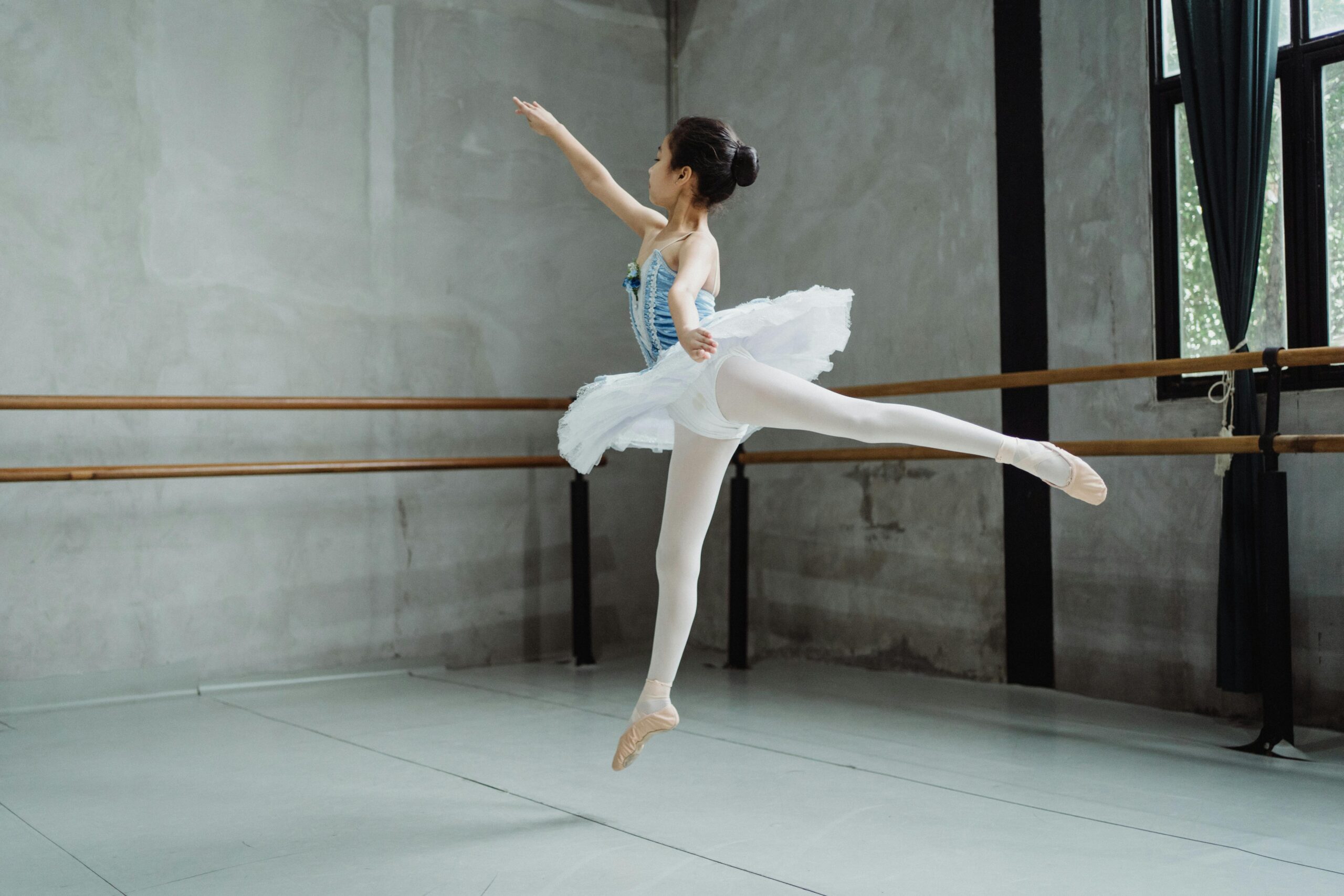 Malla de ballet azul - Imaxe 3