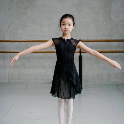 Malla negra ballet