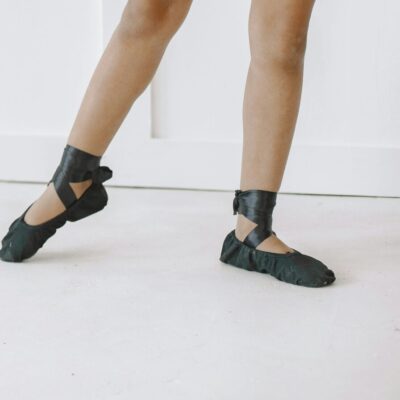 Zapatillas de ballet negras